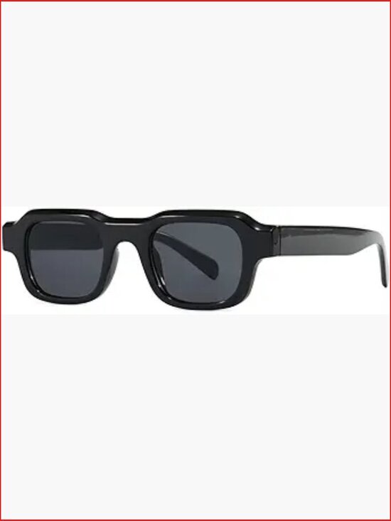 Retro Small Rectangle Sunglasses UV Protection Lightweight PC Frame main image 7